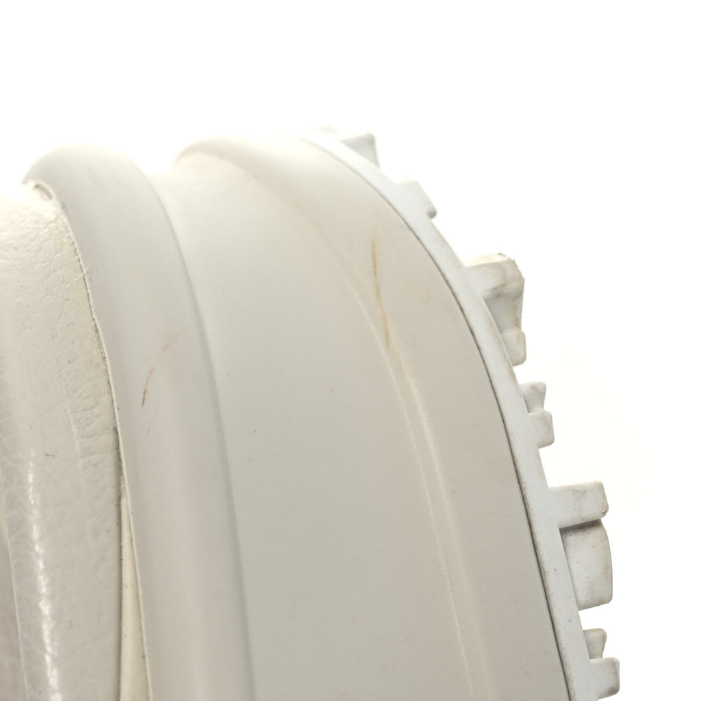Gucci Soft Rubber Womens Interlocking G Platform 42mm Slide Sandals 40 Off White