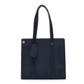 Louis Vuitton Grained Calfskin LV Aerogram Tote Navy
