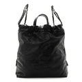 Chanel Shiny Calfskin Quilted Chanel 22 Backpack So Black