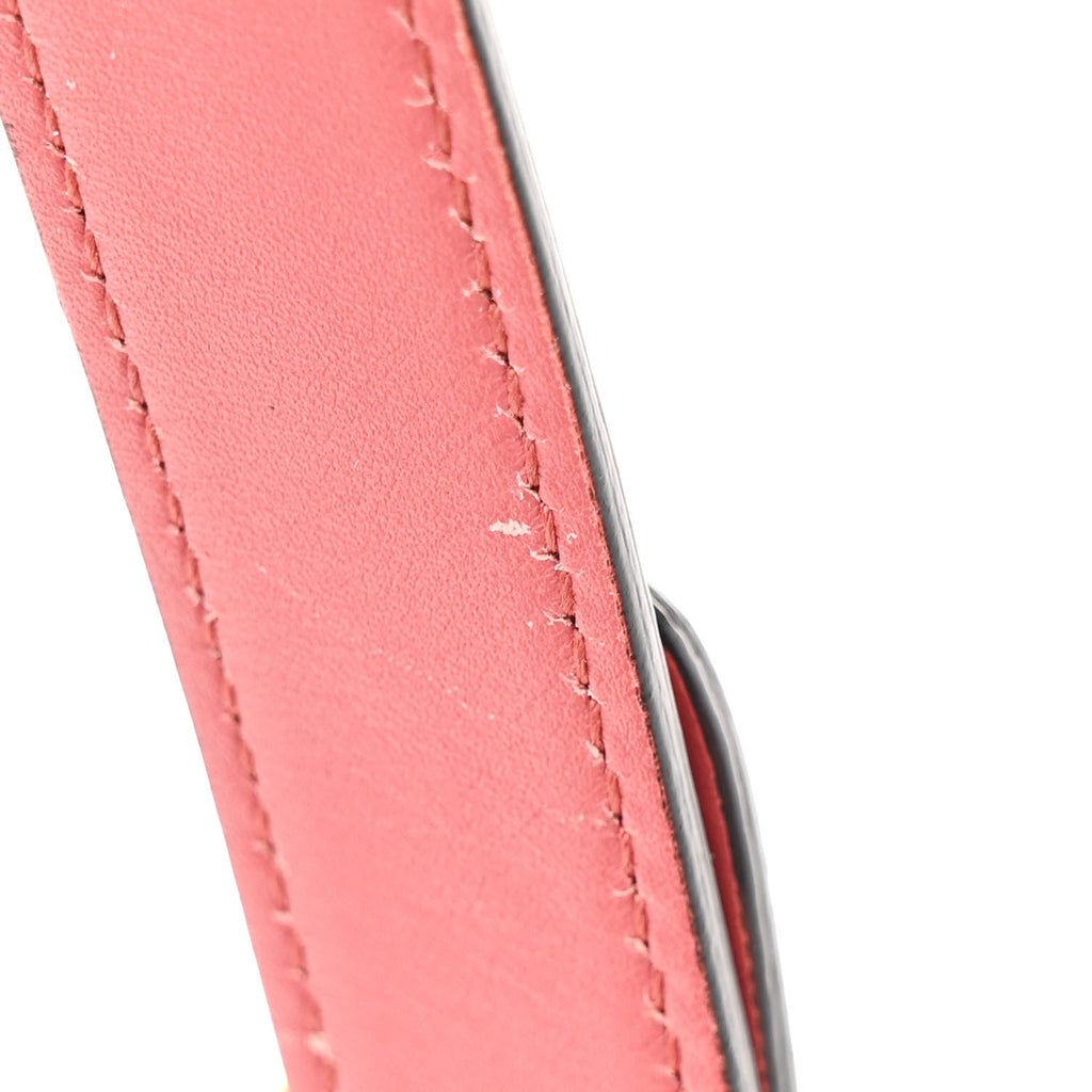 Christian Dior Calfskin Saddle Bag Pink
