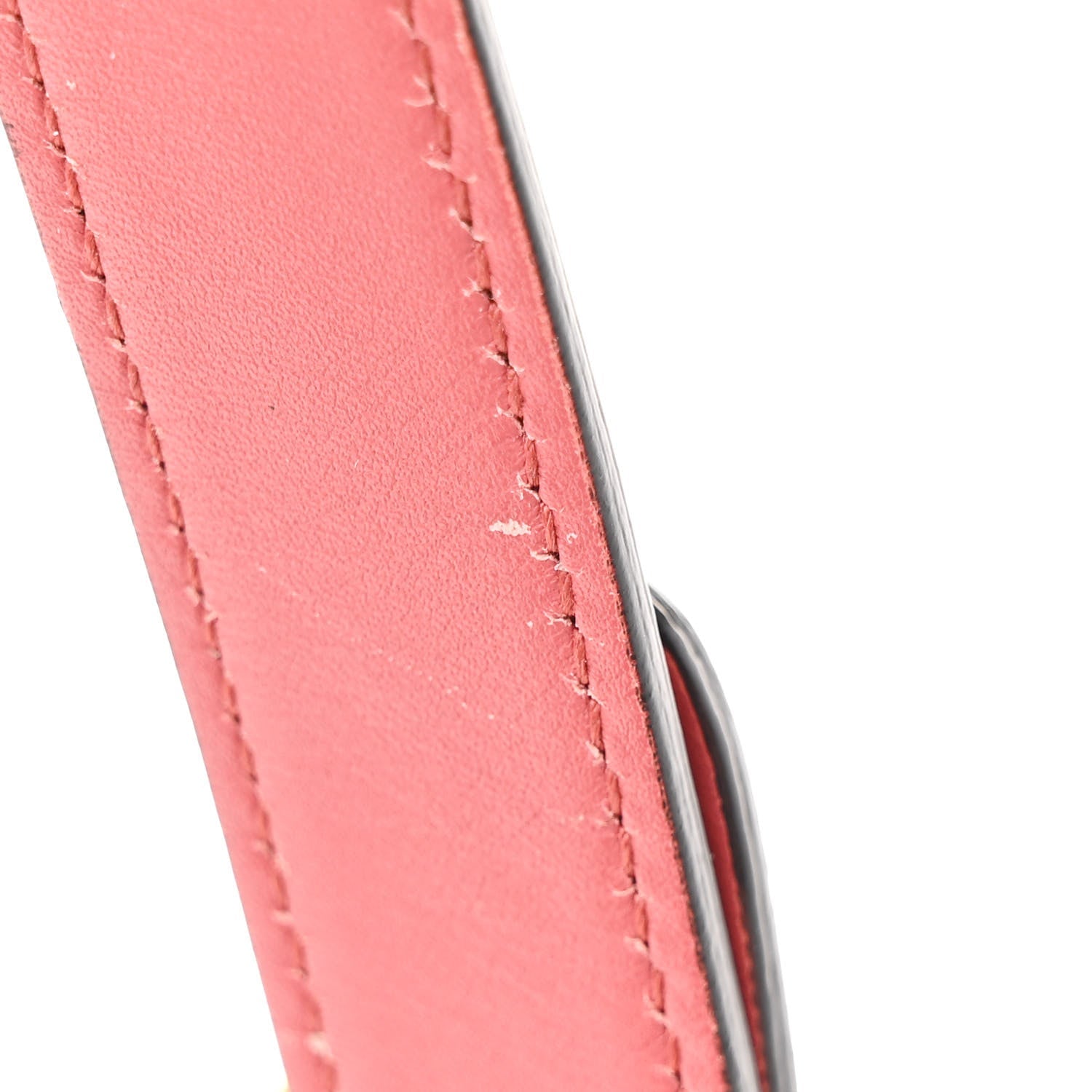 Christian Dior Calfskin Saddle Bag Pink