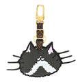 Louis Vuitton Epi Monogram Catogram Bag Charm Key Holder Gris