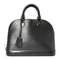 Louis Vuitton Metallic Epi Alma PM Black Silver