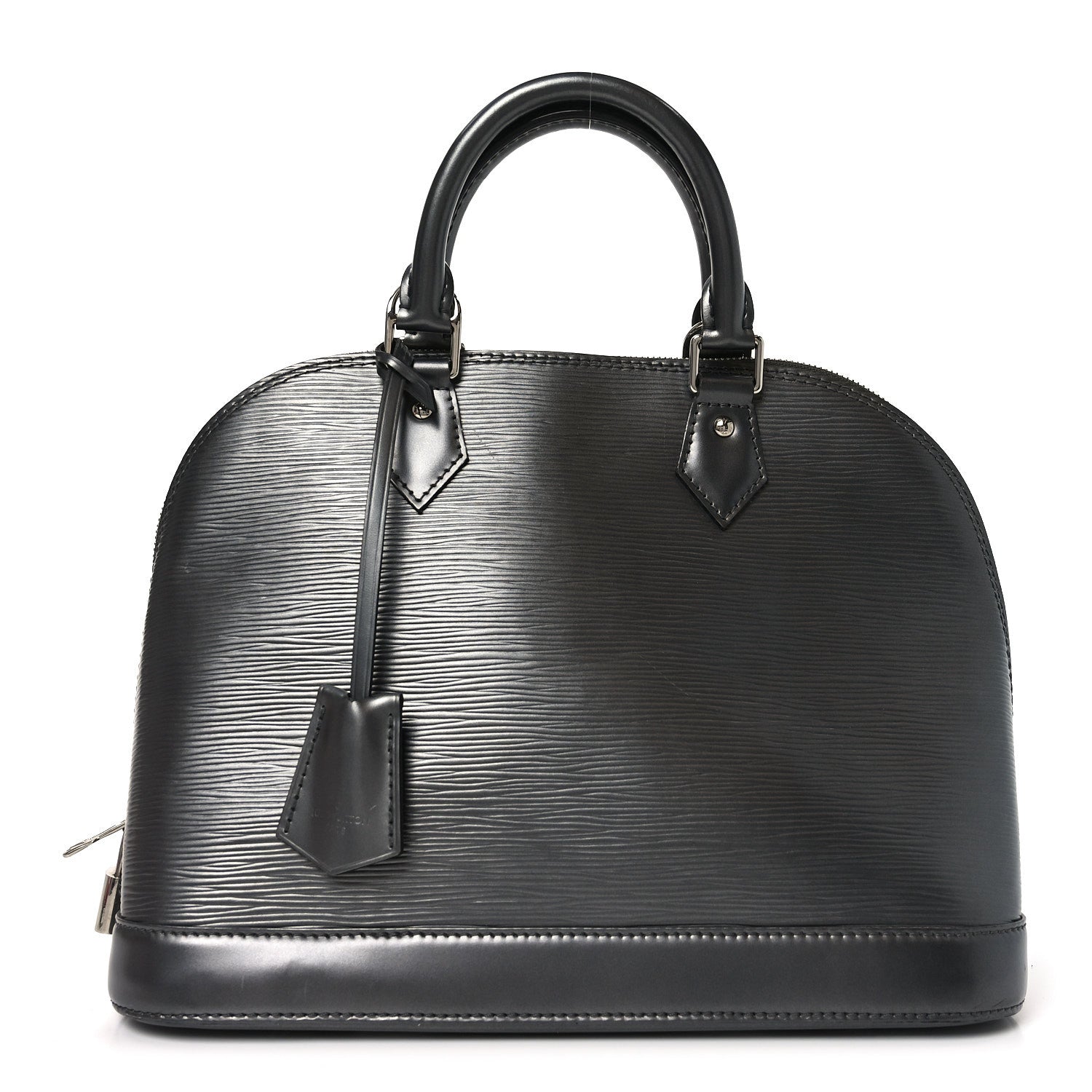 Louis Vuitton Metallic Epi Alma PM Black Silver