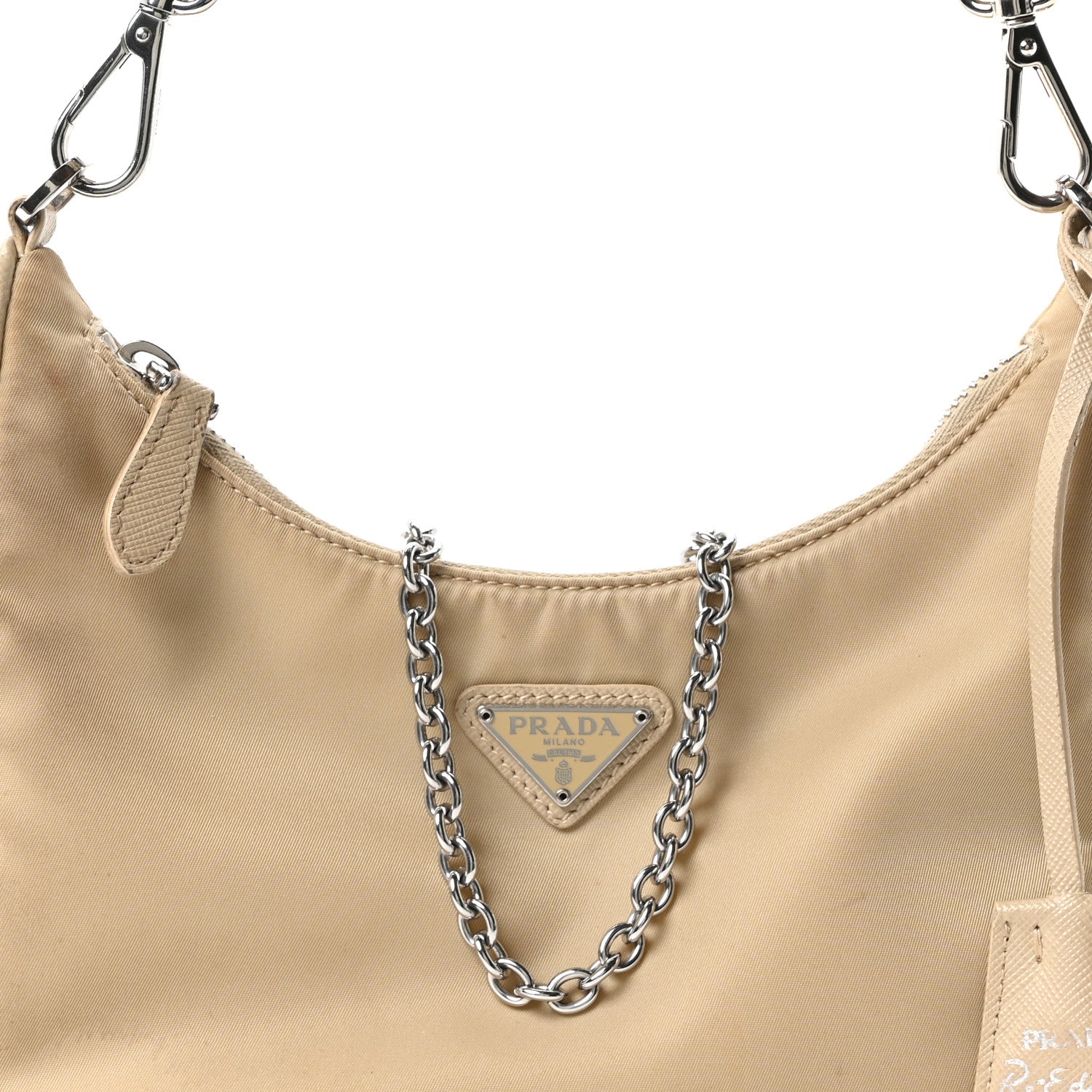 Prada Nylon Re-Edition 2005 Shoulder Bag Deserto