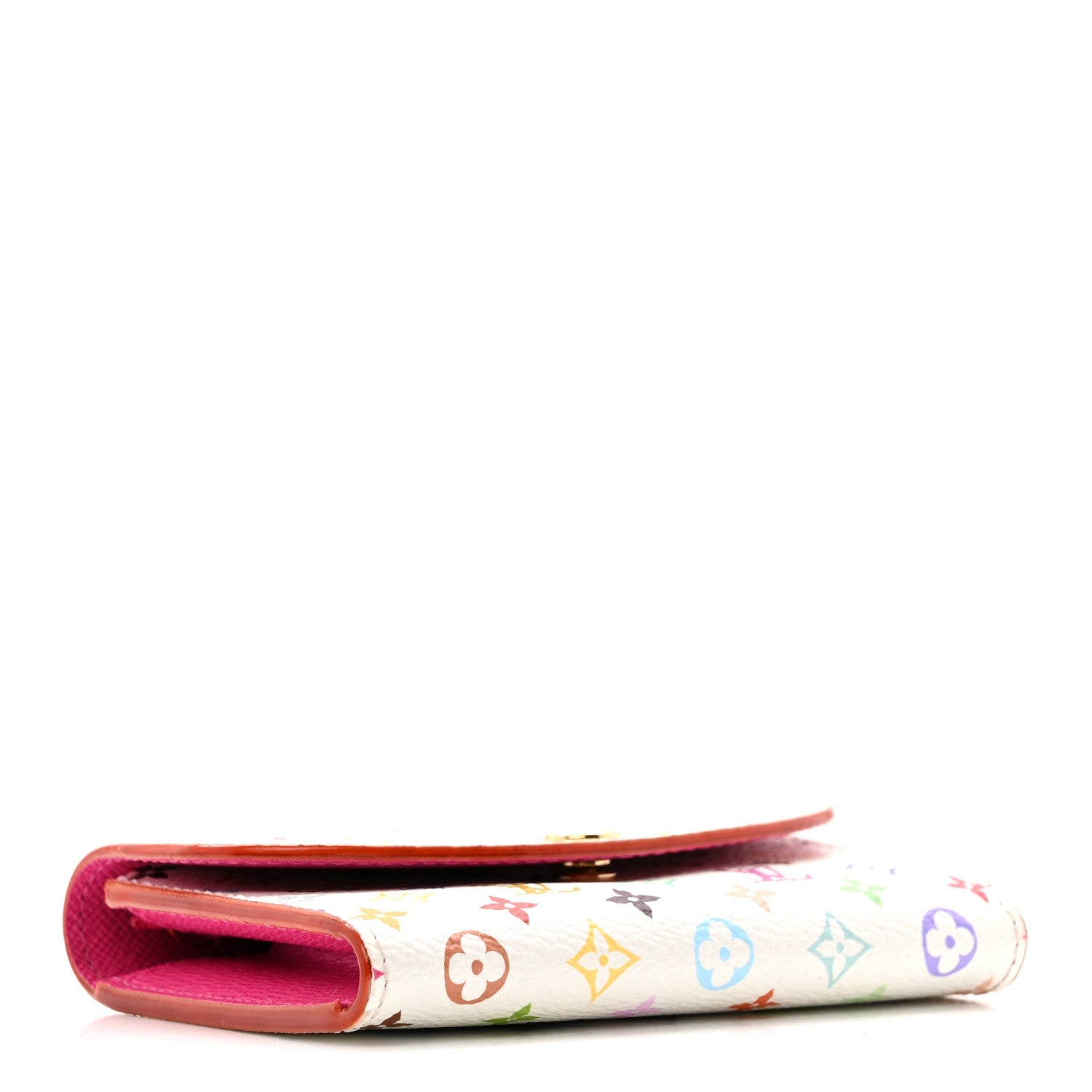 Louis Vuitton LV X TM Monogram Multicolor Rosalie Coin Purse White Kawaii Pink
