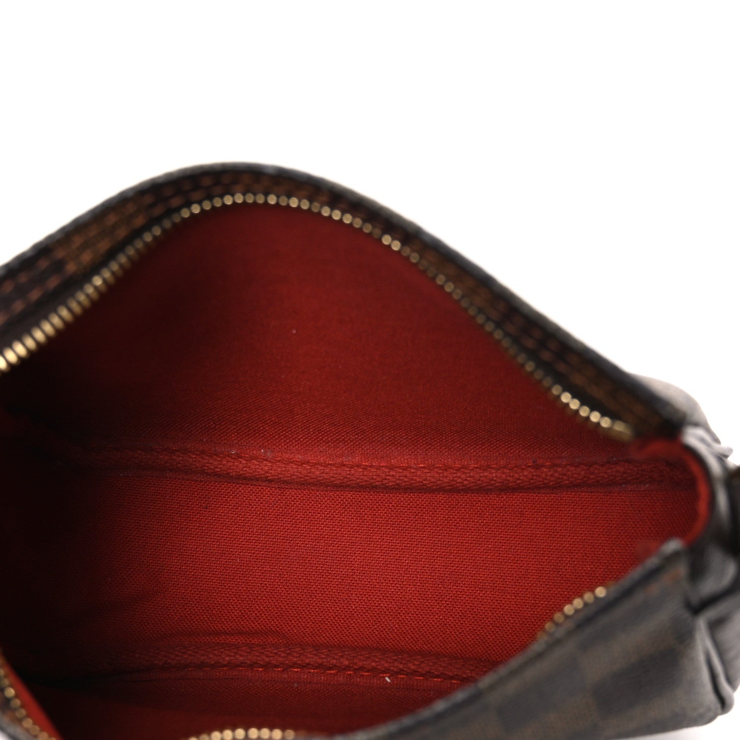 Louis Vuitton Damier Ebene Trousse Make Up Bag Pochette