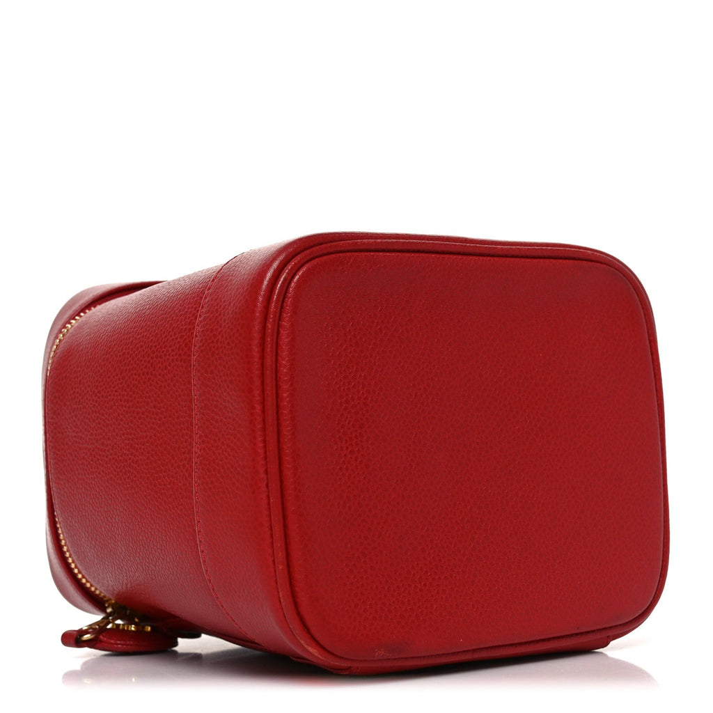 Caviar Vanity Cosmetic Case Red