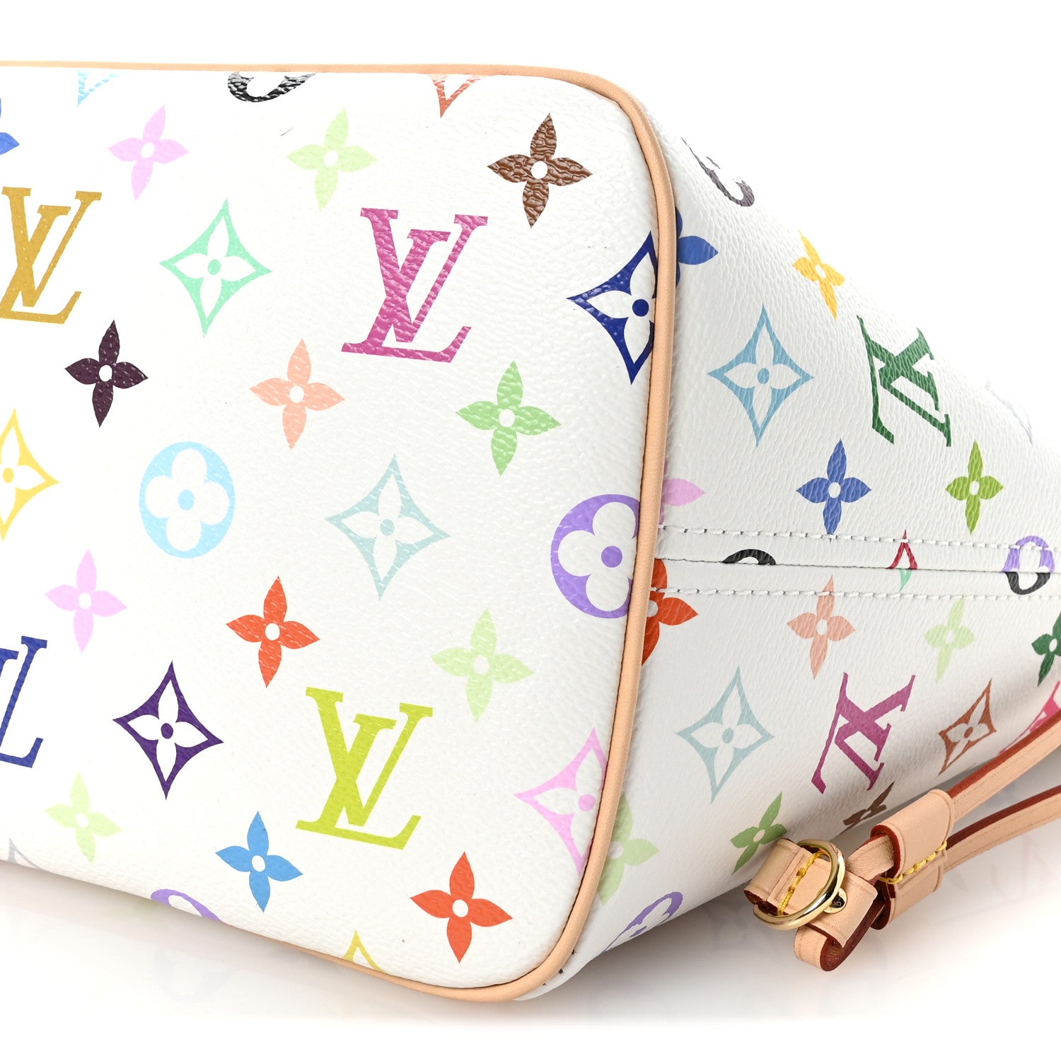 Louis Vuitton LV X TM Monogram Multicolor Neverfull MM White