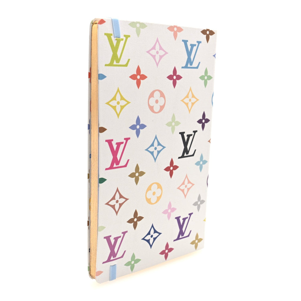 Louis Vuitton LV x TM Monogram Multicolor Jane Notebook MM White