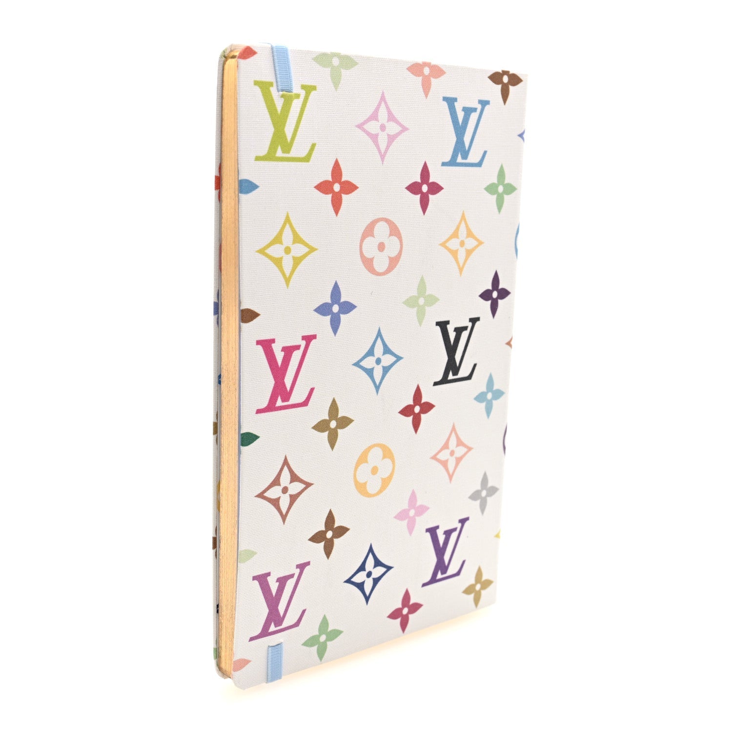 Louis Vuitton LV x TM Monogram Multicolor Jane Notebook MM White