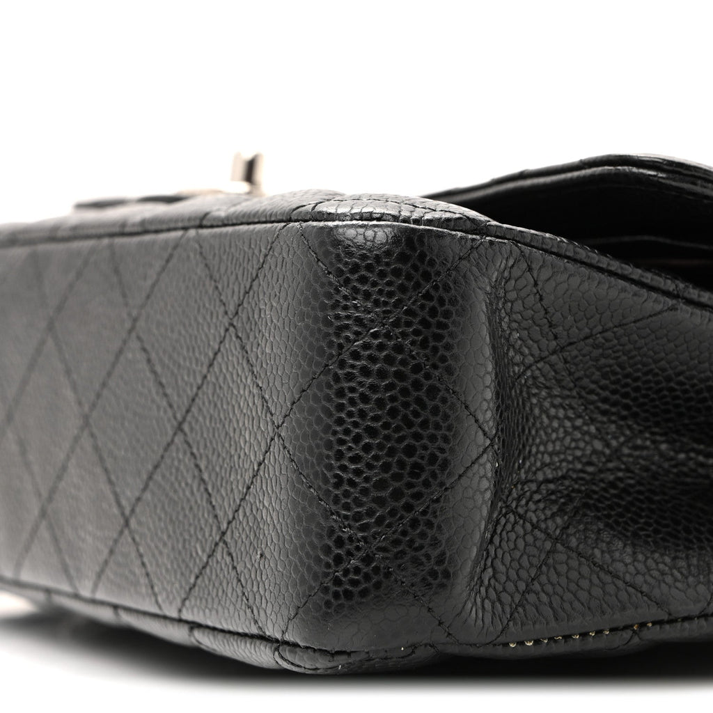 Chanel Caviar Quilted Medium Double Flap Black