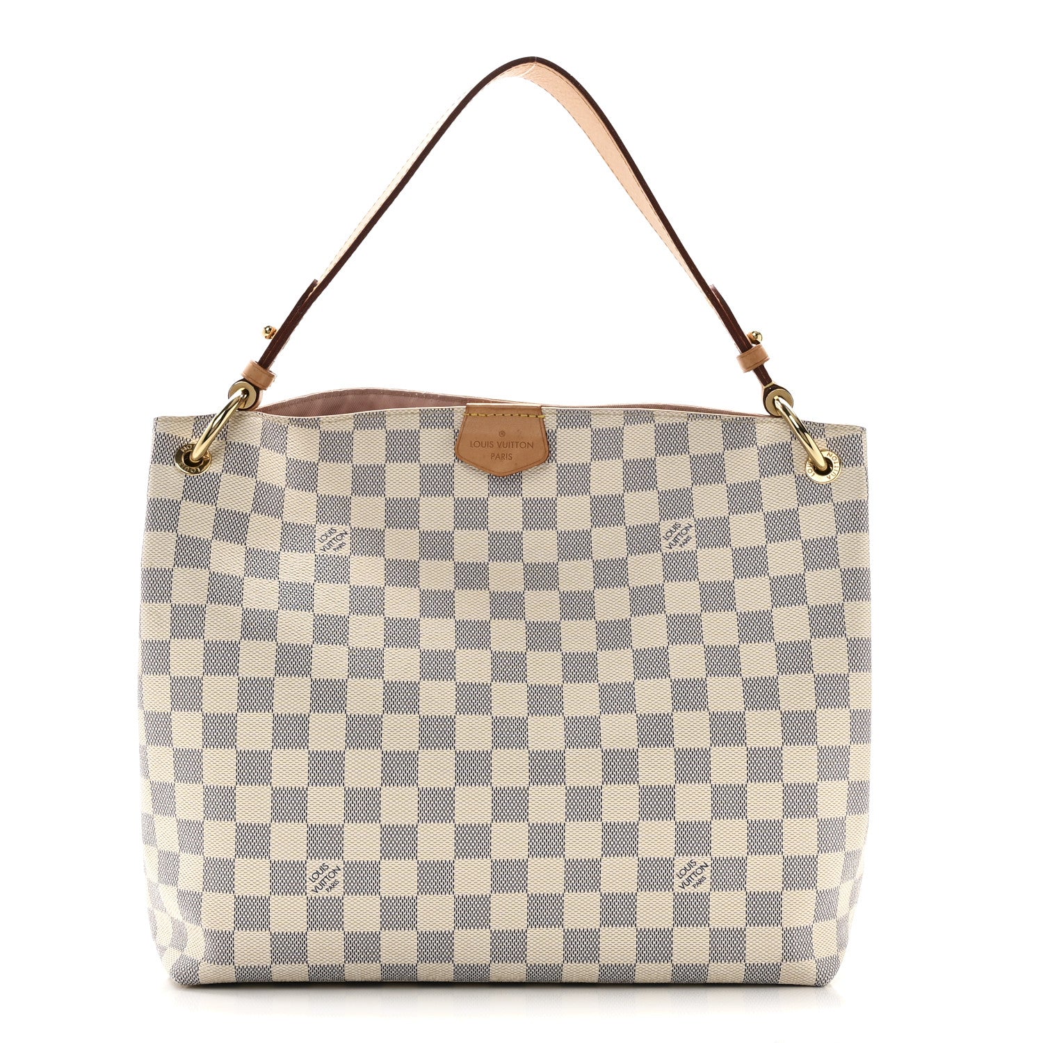 Louis Vuitton Damier Azur Graceful PM                    Rose Ballerine