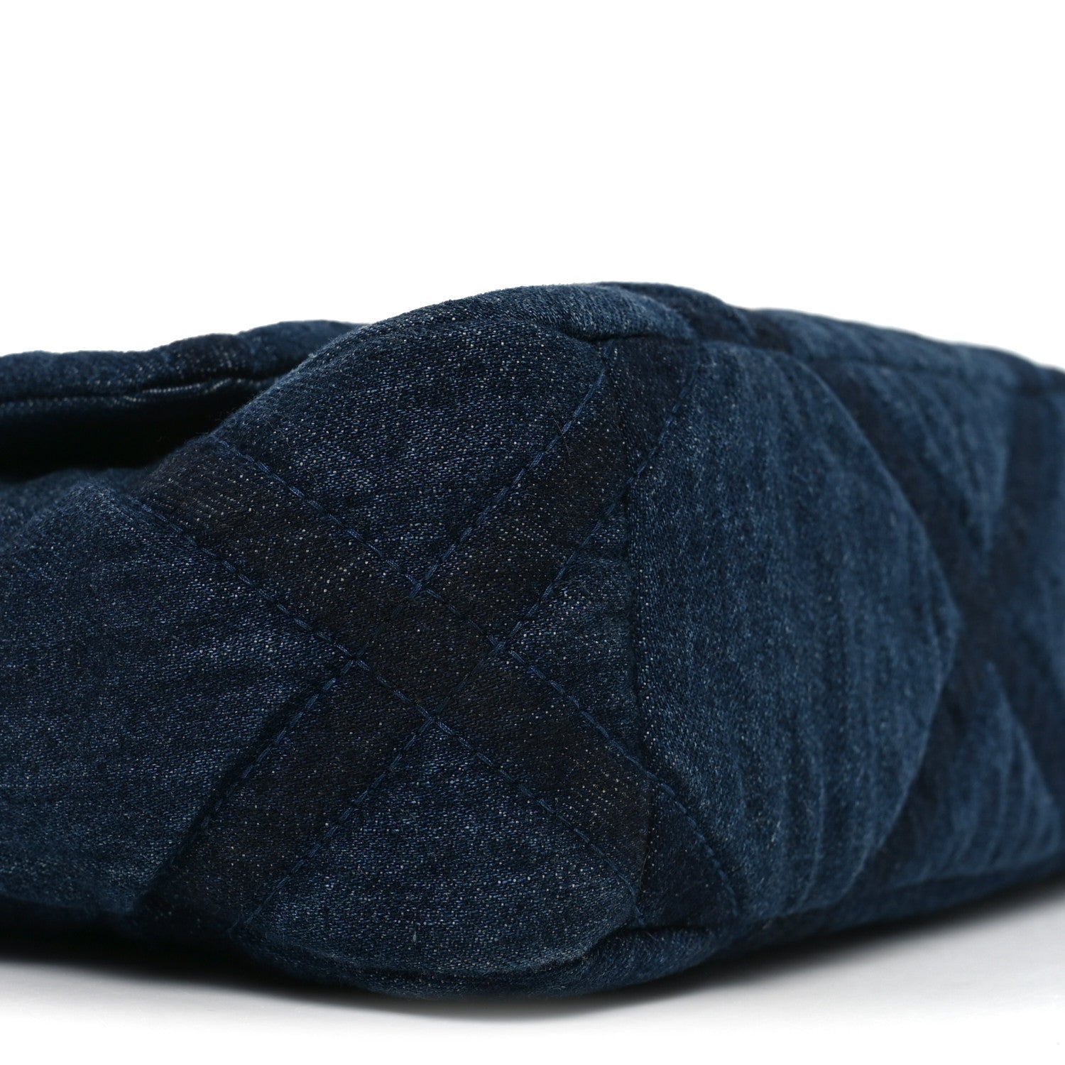 Chanel Denim Quilted Medium Chanel 19 Flap Blue