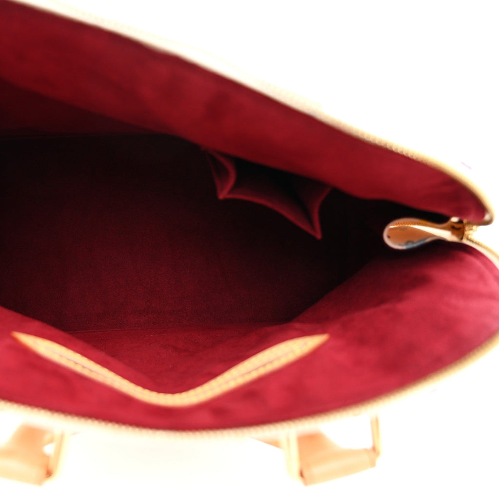 Louis Vuitton Monogram Multicolor Alma White