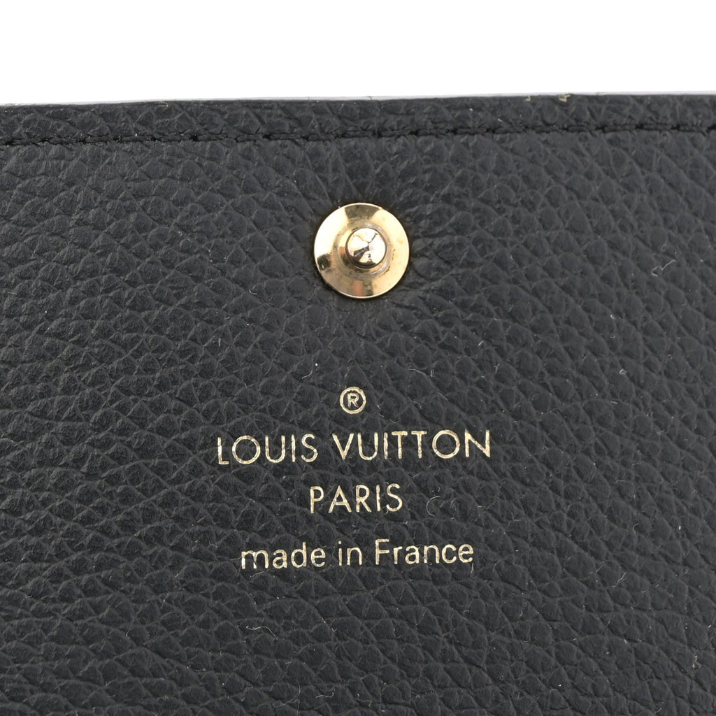 Louis Vuitton Empreinte Business Card Holder Black
