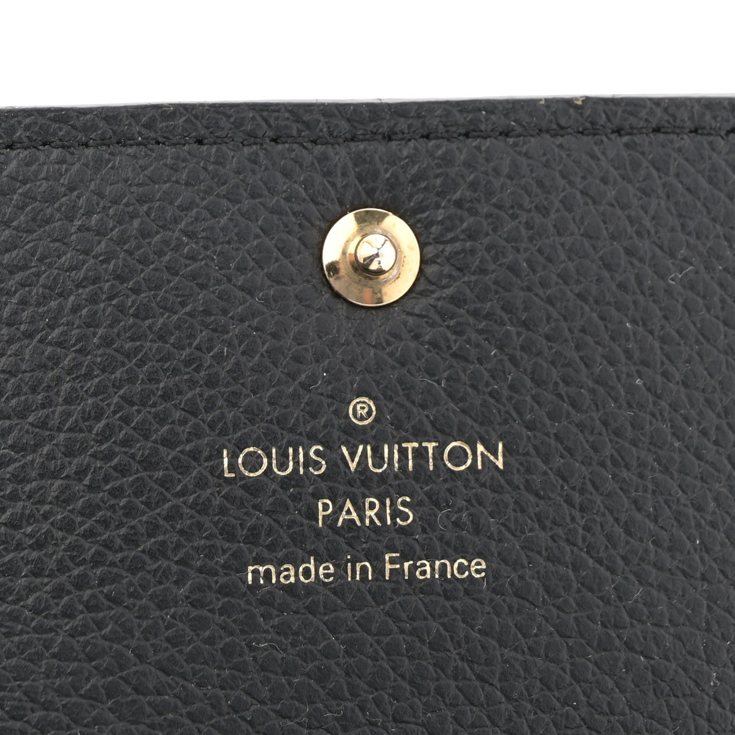 Louis Vuitton Empreinte Business Card Holder Black