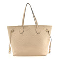 Louis Vuitton Empreinte Monogram Giant Neverfull MM Cream