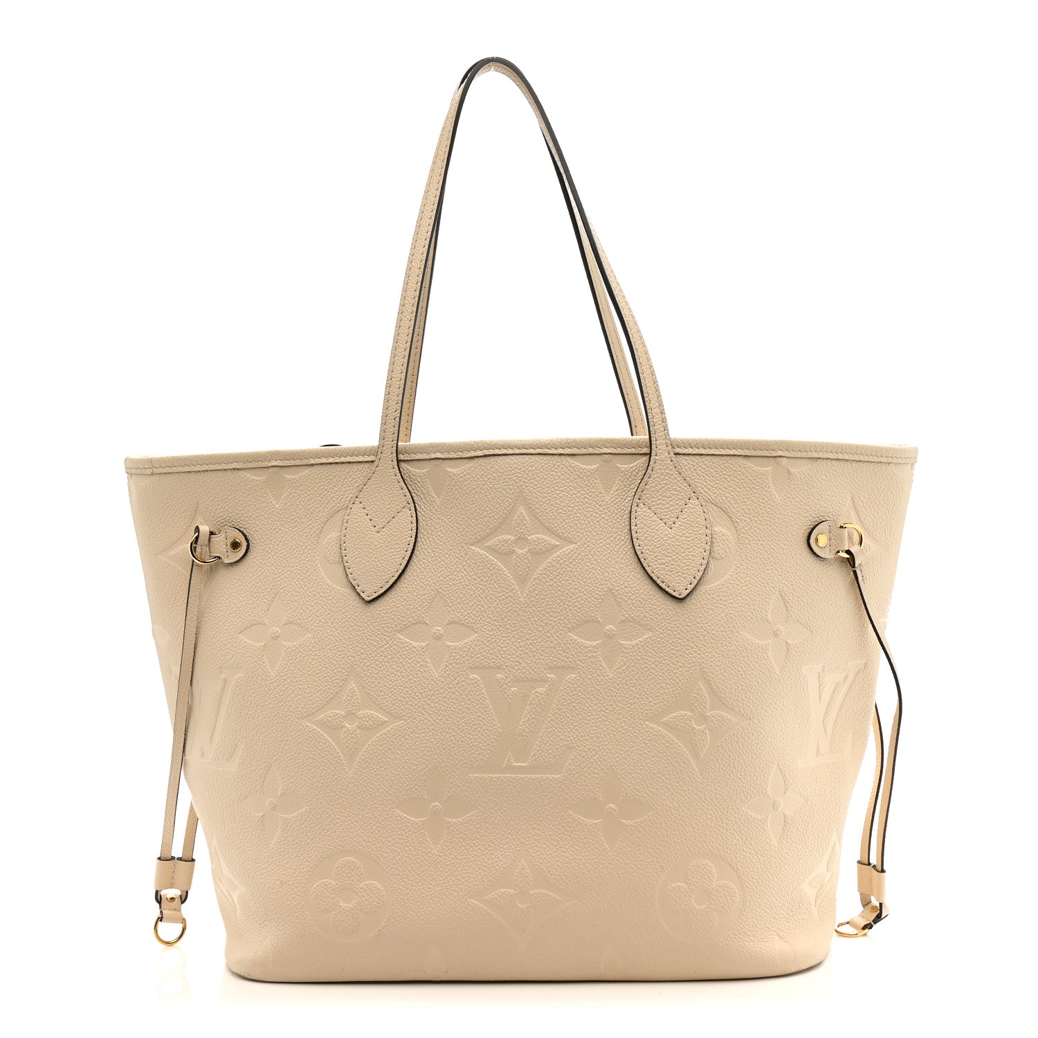 Louis Vuitton Empreinte Monogram Giant Neverfull MM Cream