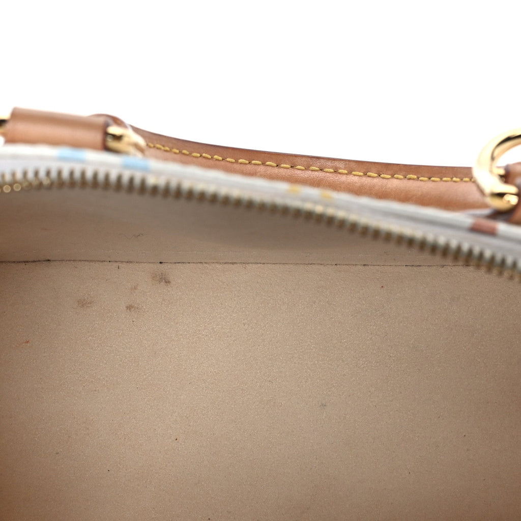 Louis Vuitton LV x TM Monogram Multicolor Alma BB White