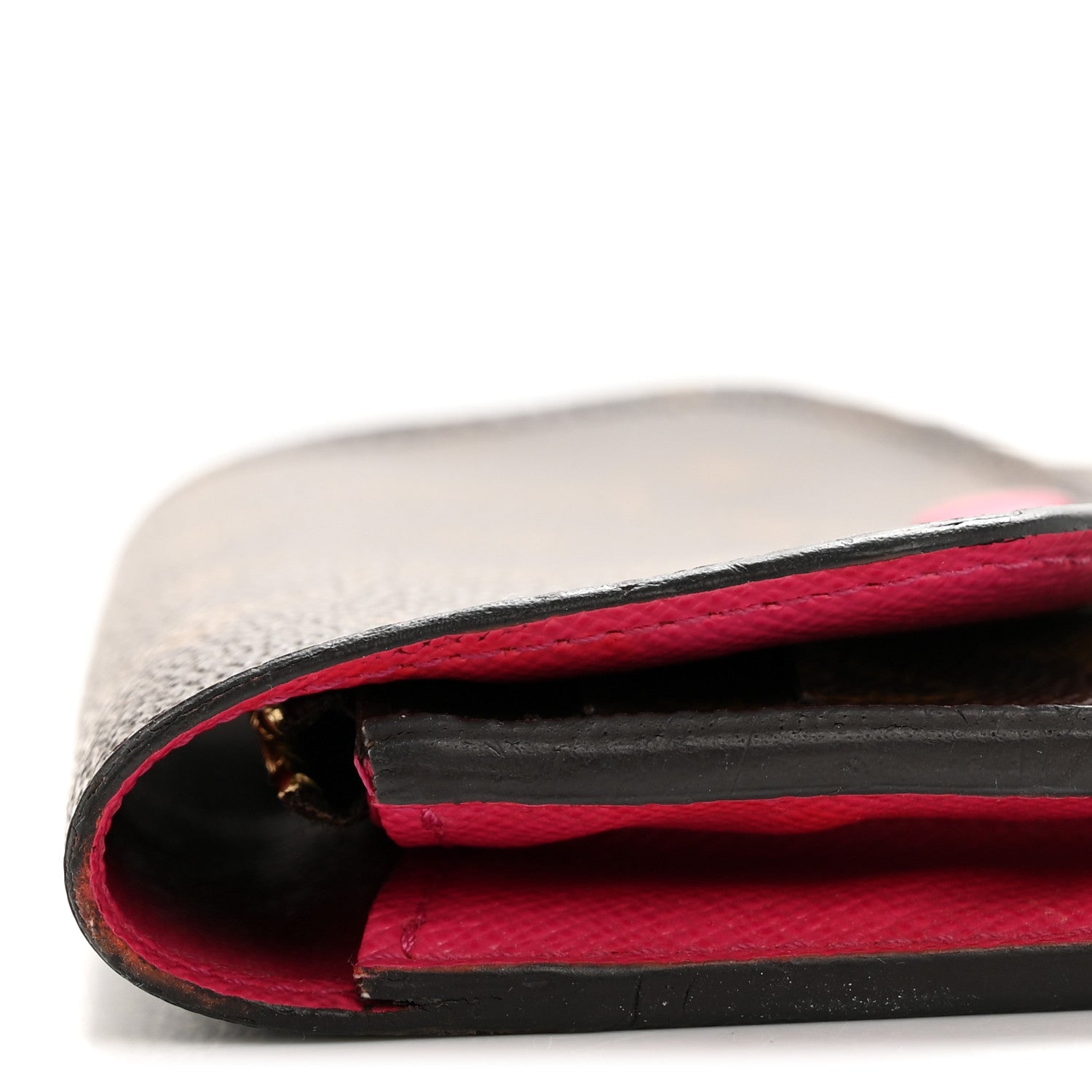 Louis Vuitton Monogram Emilie Wallet Fuchsia