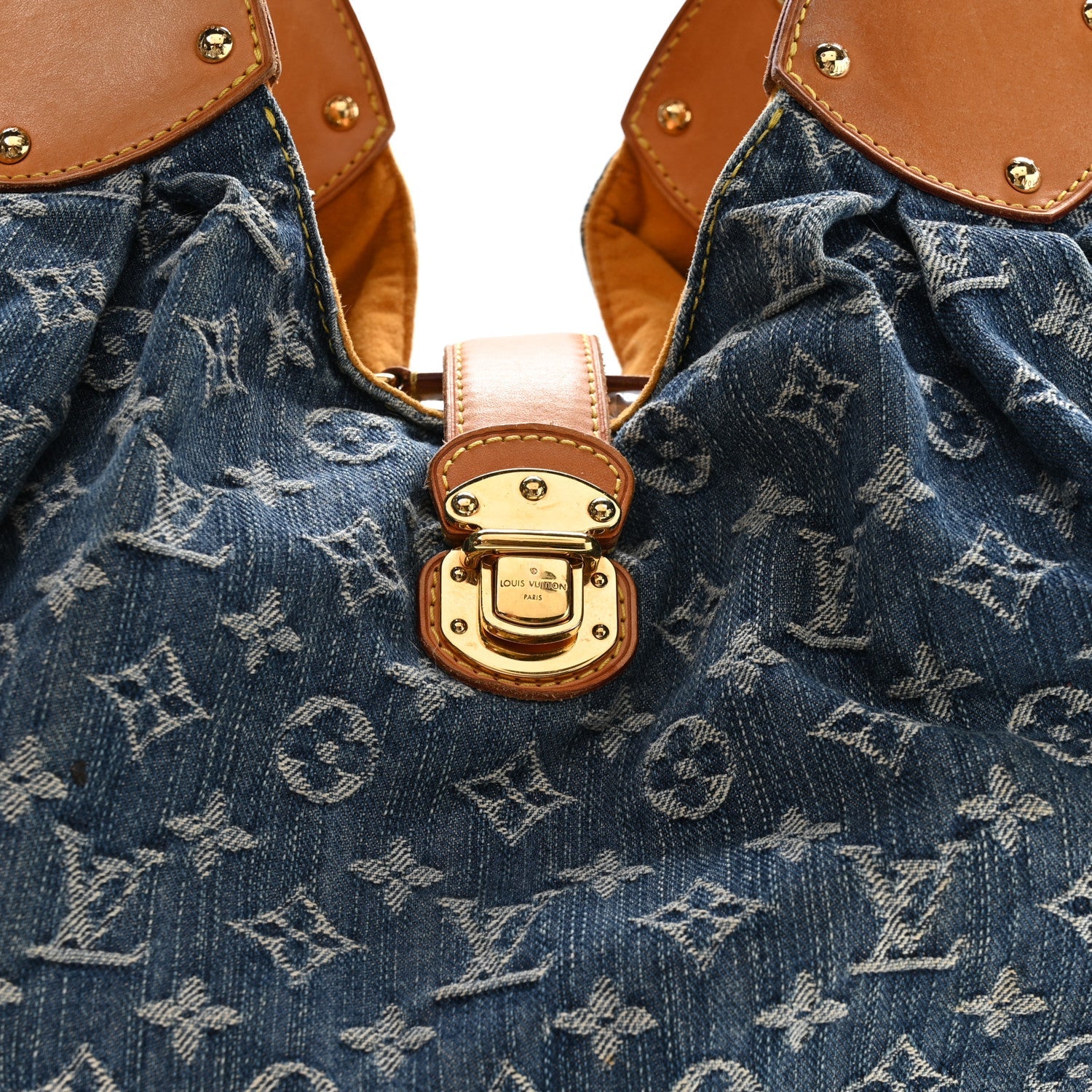 Louis Vuitton Denim Mahina XL Blue