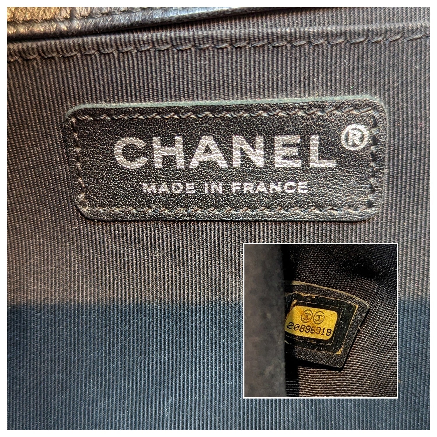 Chanel Black Quilted Calfskin Medium Boy Bag