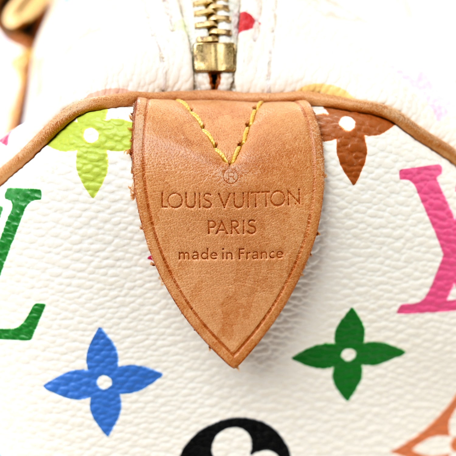 Louis Vuitton Monogram Multicolor Speedy 30 White