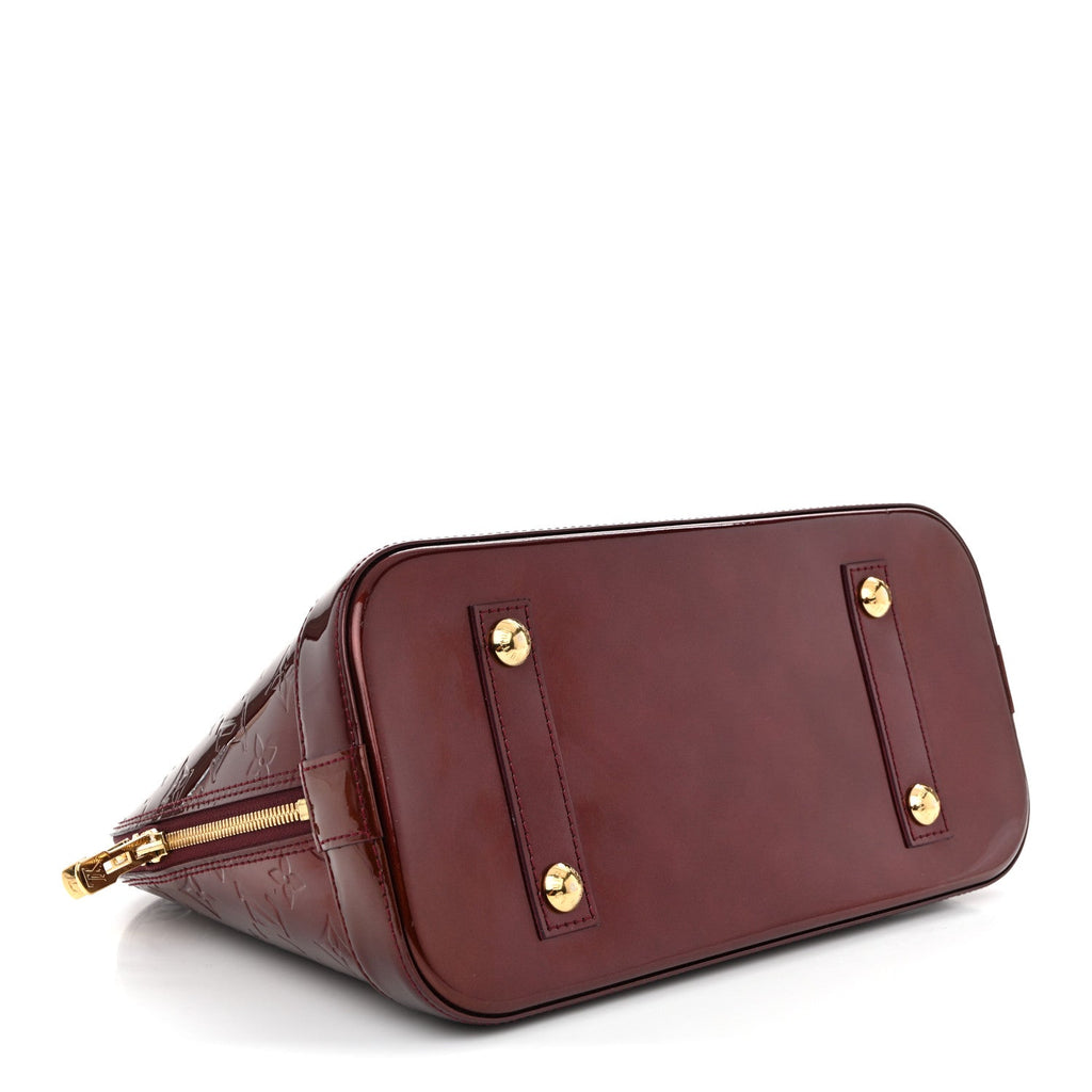 Louis Vuitton Vernis Alma PM Rouge Fauviste