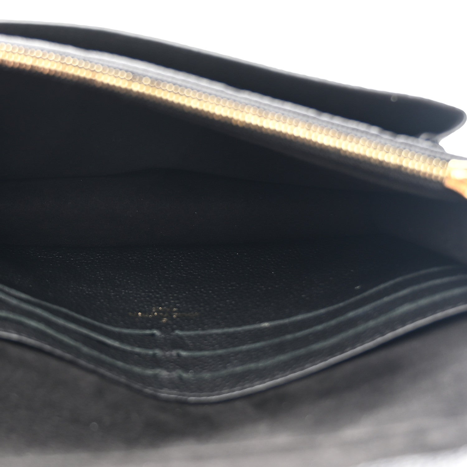 Louis Vuitton Empreinte Vavin Chain Wallet Black
