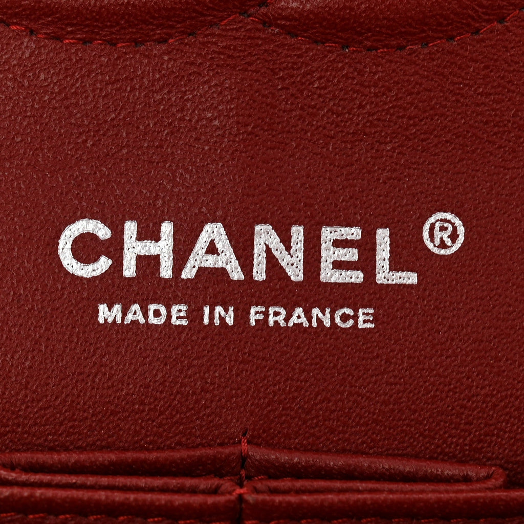 Chanel Caviar Quilted Medium Double Flap Burgundy