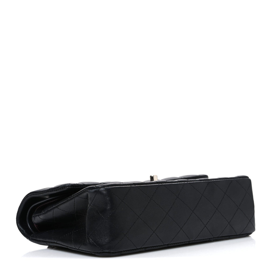 Chanel Lambskin Quilted Small Double Flap Black