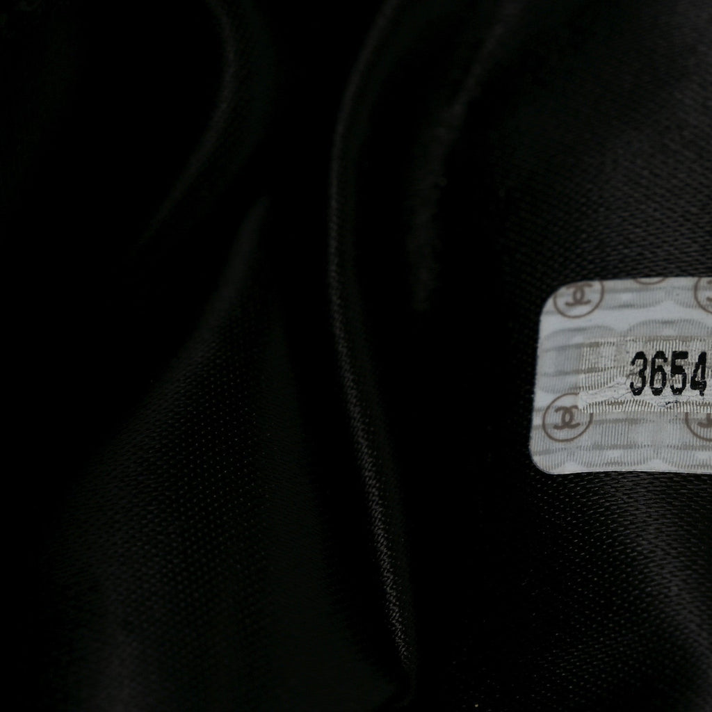 Chanel Caviar Large CC Shoulder Bag Black