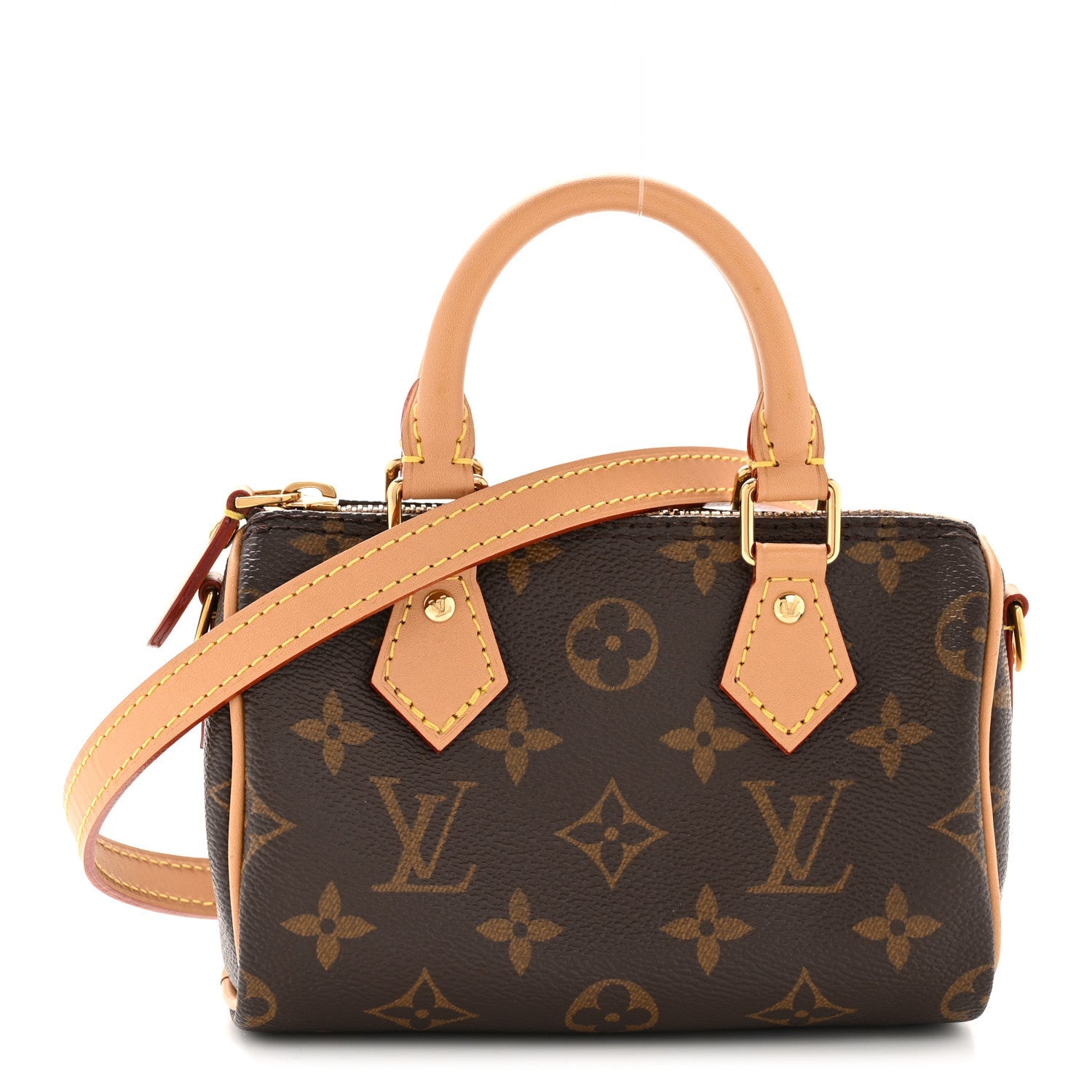 Louis Vuitton Monogram Nano Speedy Bandouliere