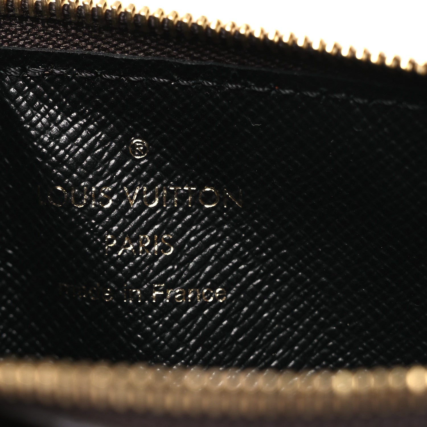 Louis Vuitton Monogram Recto Verso Card Holder Black