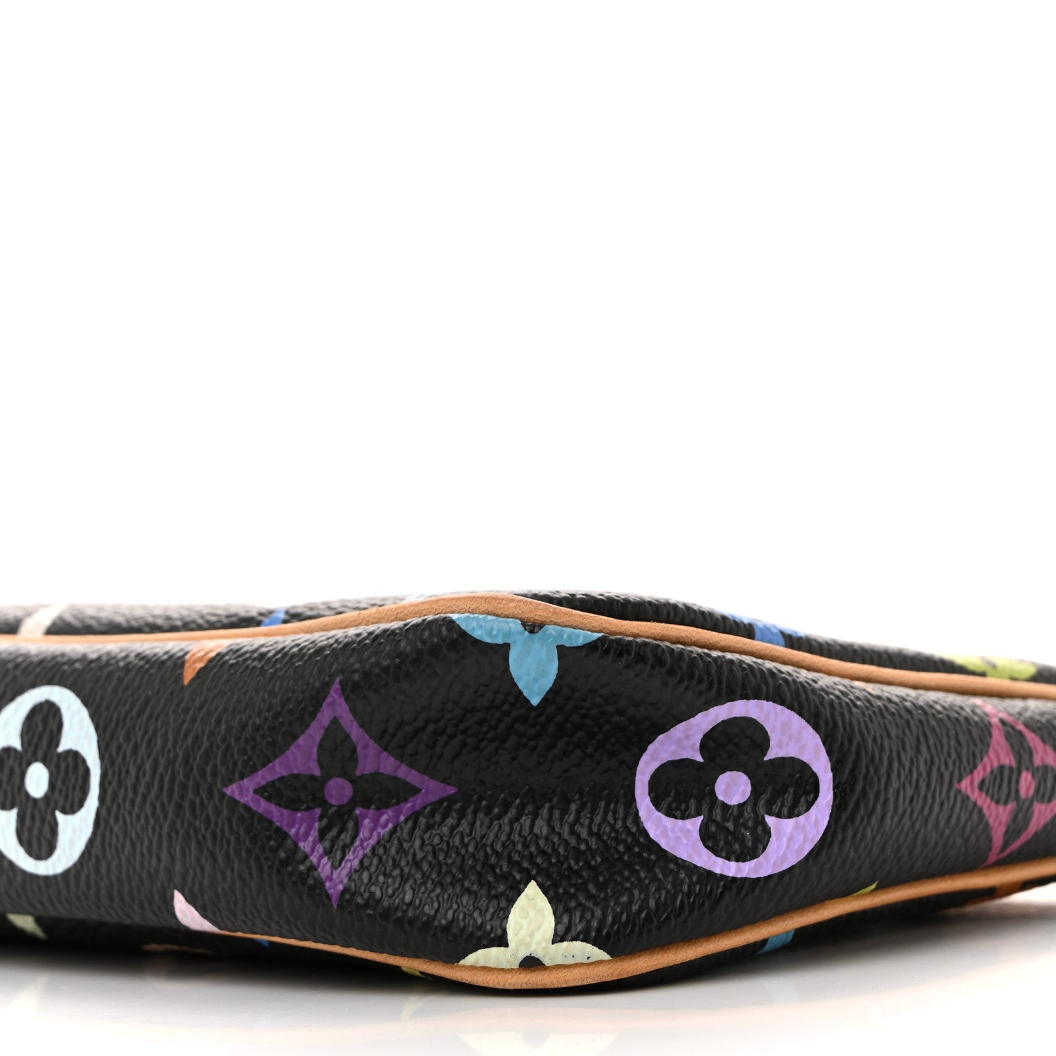 Louis Vuitton Monogram Multicolor Pochette Accessories Black