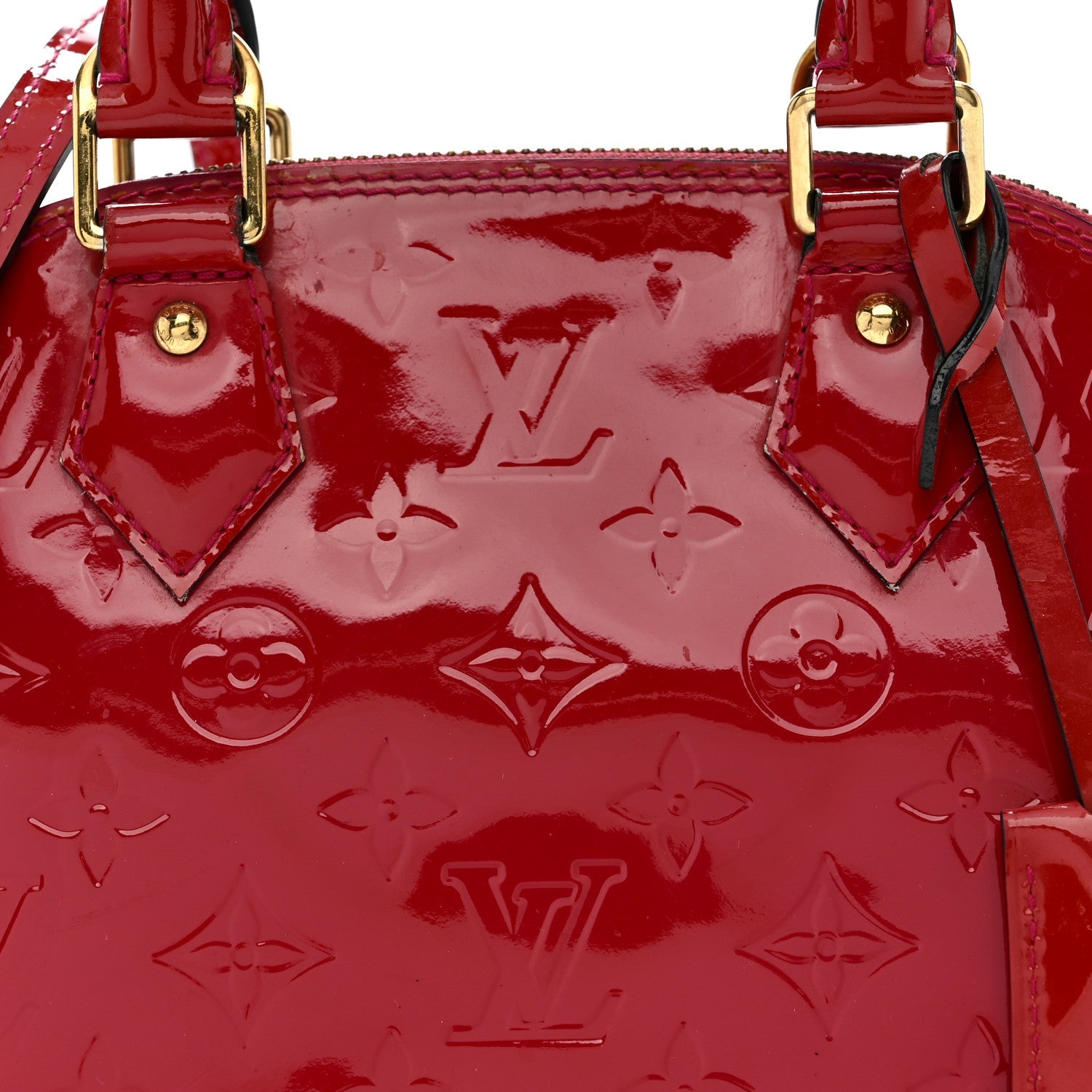 Louis Vuitton Vernis Alma BB Rose Indien