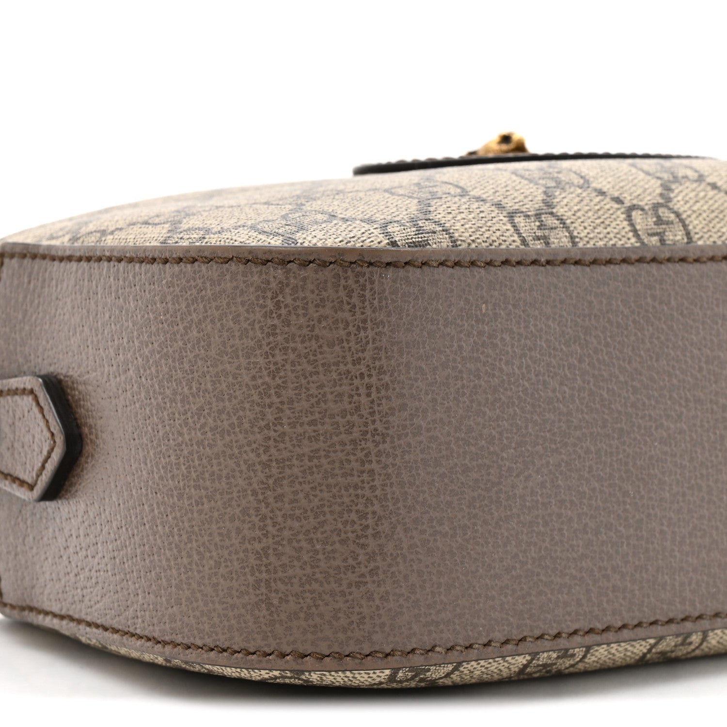 Gucci GG Supreme Monogram Web Neo Vintage Shoulder Bag Beige New Acero Crop