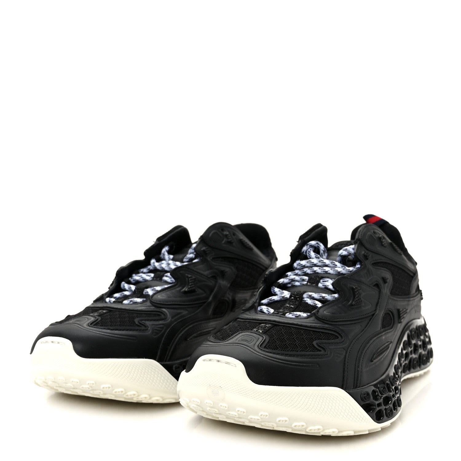Gucci Demetra Mesh Cub3d Mens Sneakers 12 Black