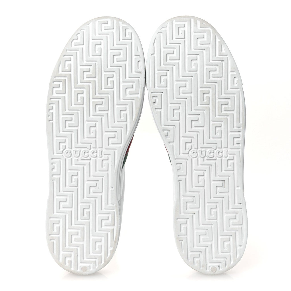 Gucci Rubber Ace Sabot Mules 42 Great White