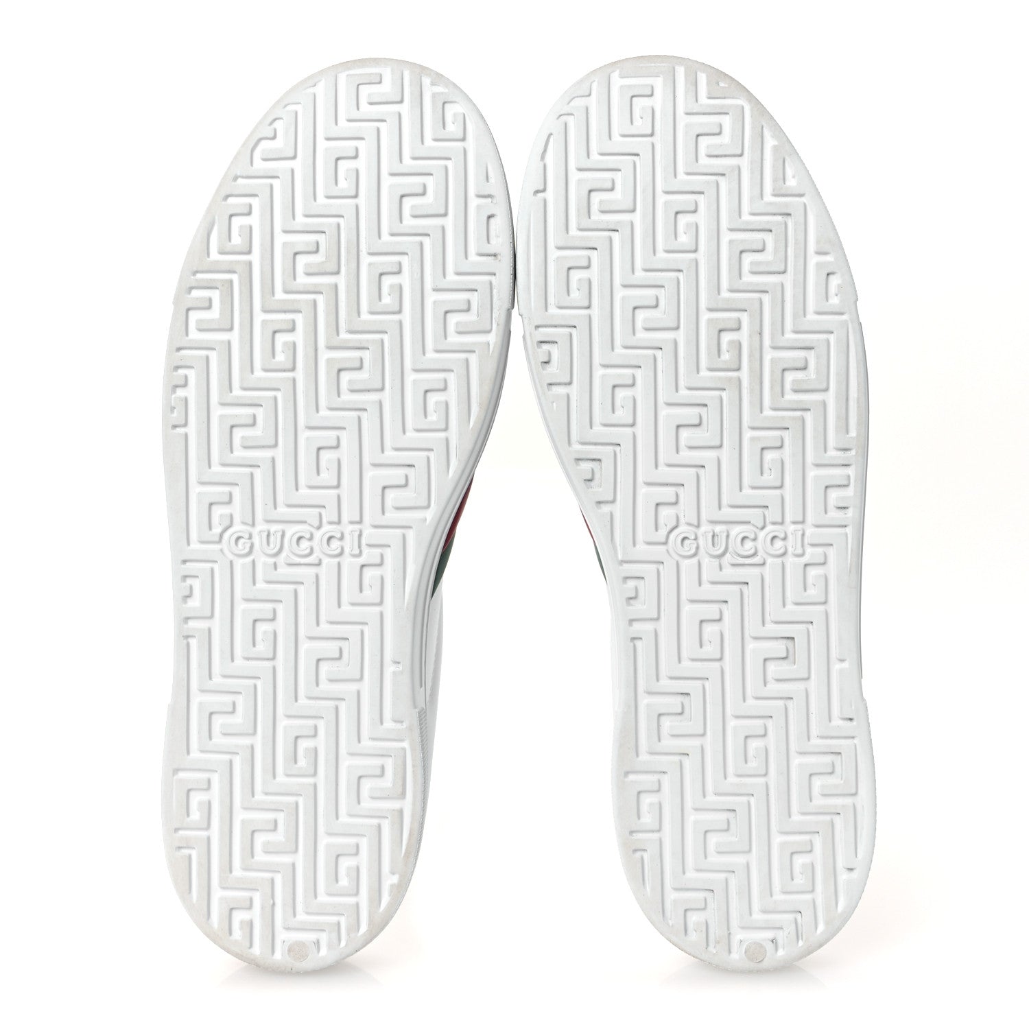 Gucci Rubber Ace Sabot Mules 42 Great White
