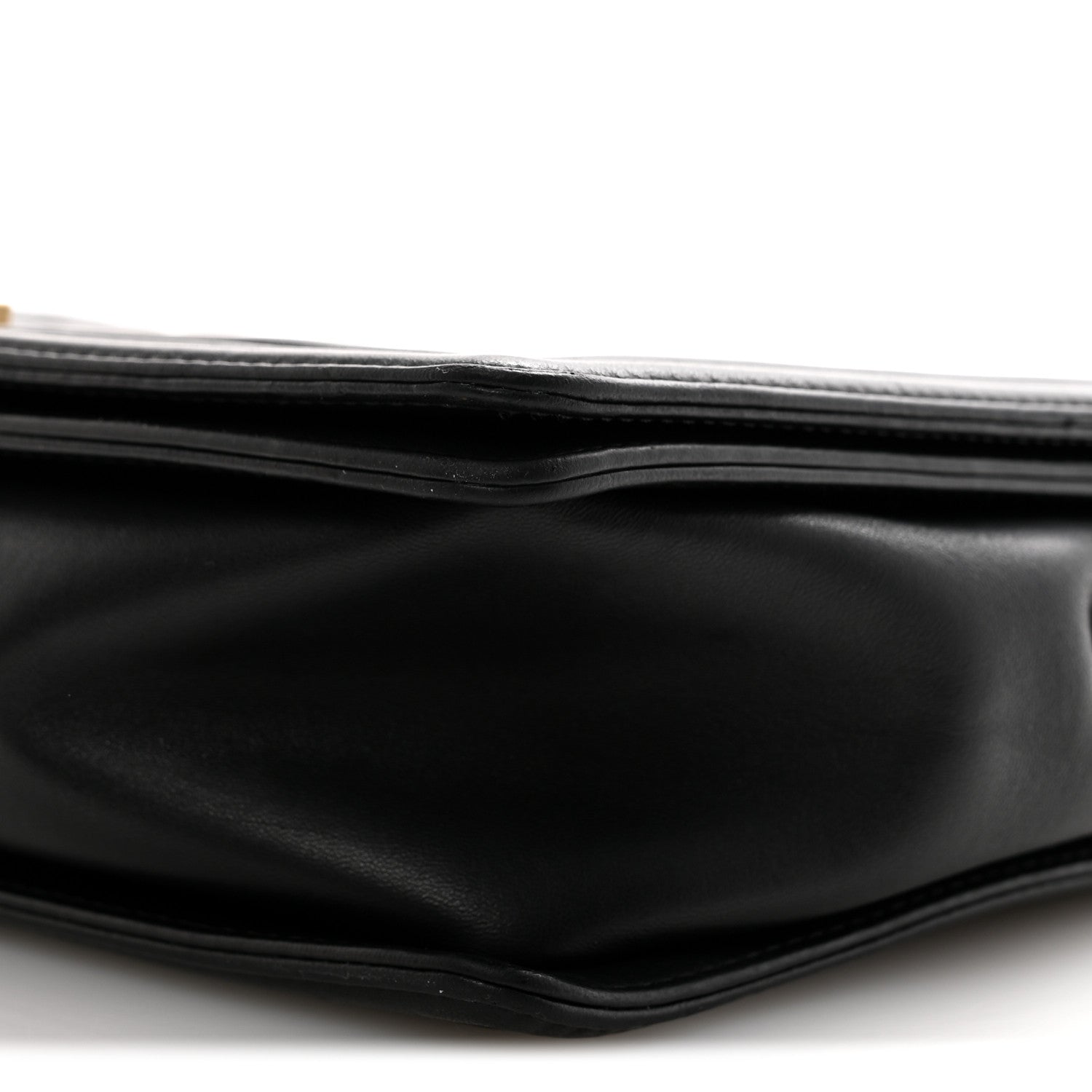 Chanel Lambskin Quilted Large Boy Flap Black