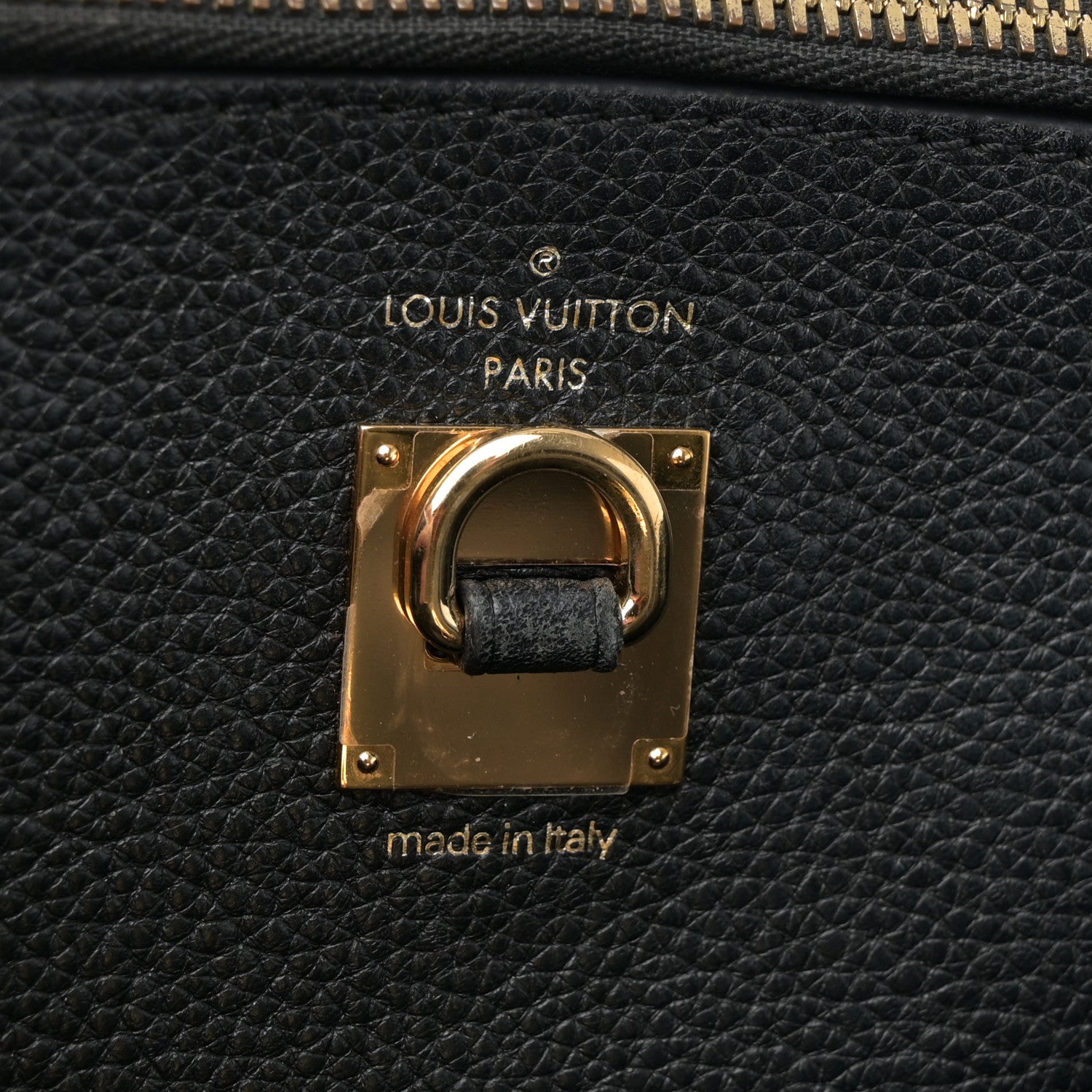 Louis Vuitton Taurillon City Steamer PM Black