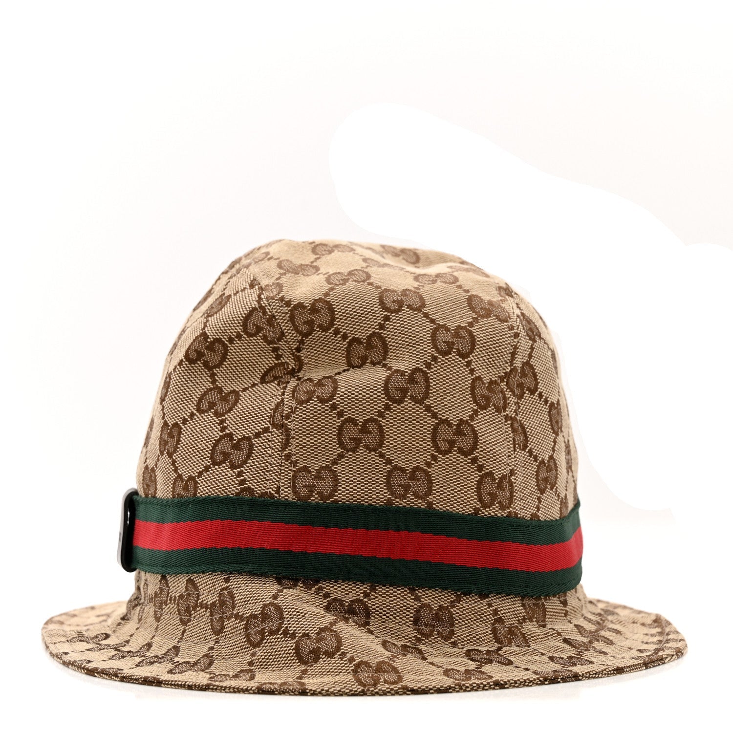 Gucci Monogram Web Bucket Hat M Brown