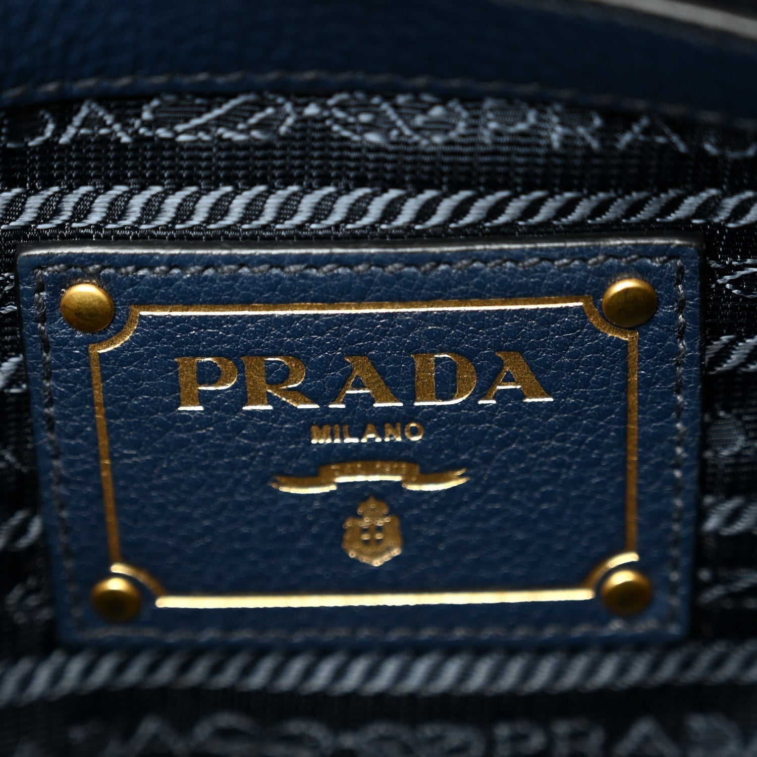 Prada Vitello Phenix Shopping Satchel Baltico
