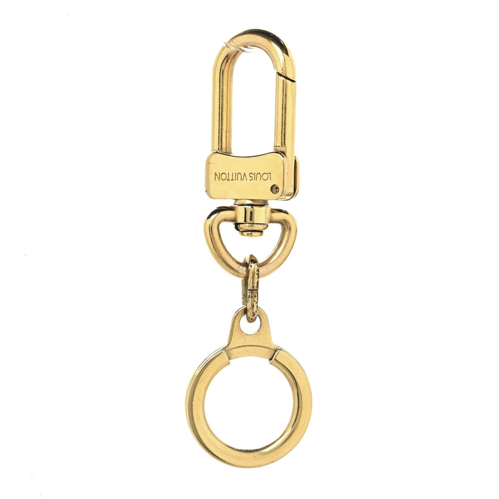 Louis Vuitton Pochette Extender Key Ring Gold