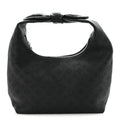 Louis Vuitton Mahina Why Knot MM Black