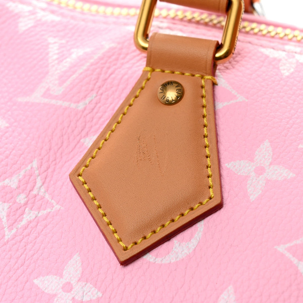Louis Vuitton Calfskin Monogram Speedy P9 Bandouliere 30 Candy