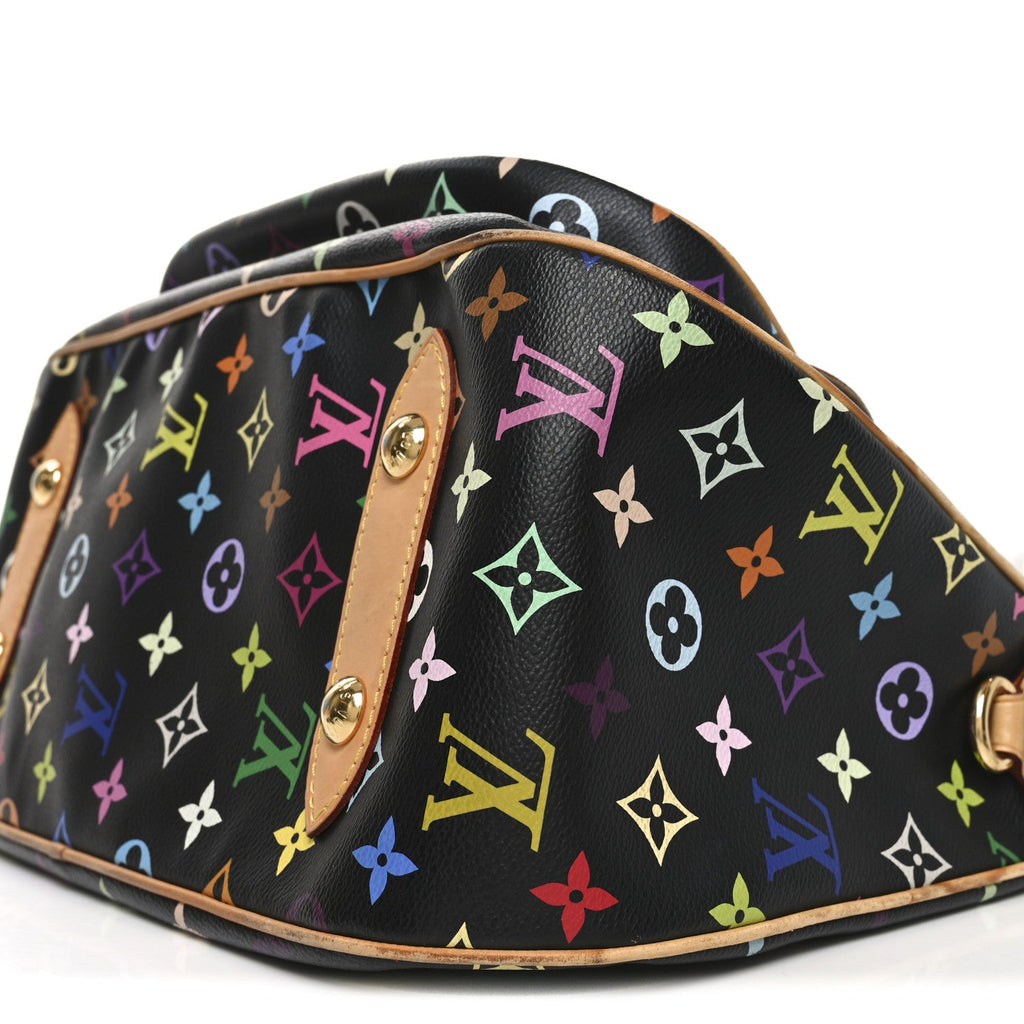 Louis Vuitton Monogram Multicolor Rita Black