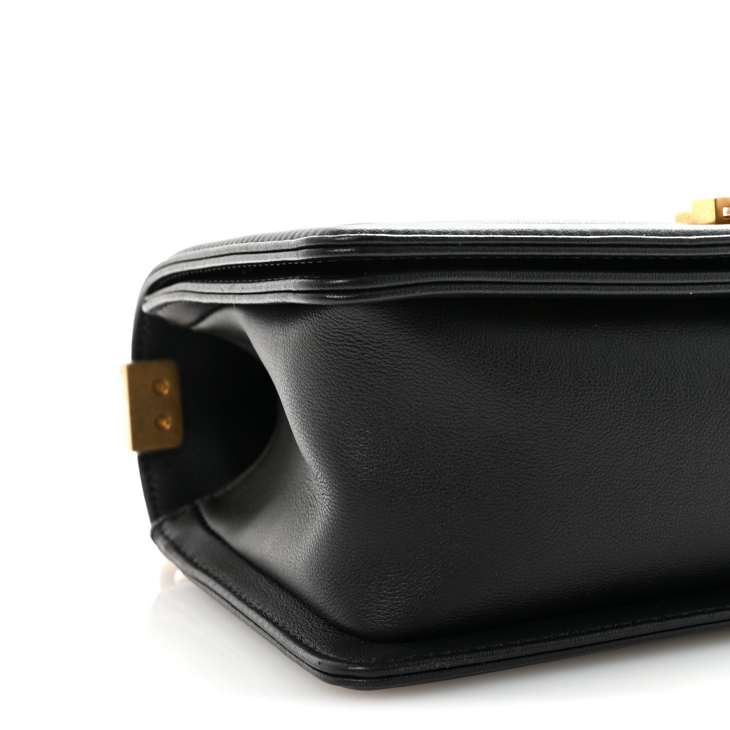 Chanel Calfskin Quilted Medium Boy Flap Black